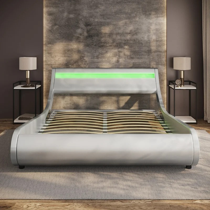 Modular Bed : Anaya Upholstered Platform Bed