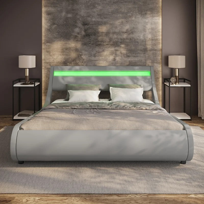 Modular Bed : Anaya Upholstered Platform Bed