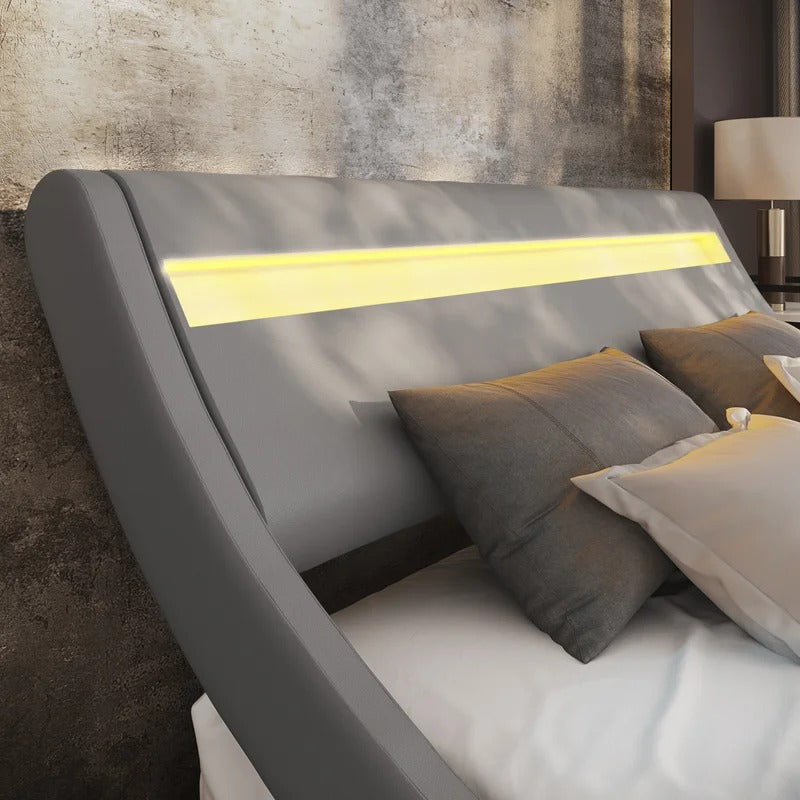 Modular Bed : Anaya Upholstered Platform Bed