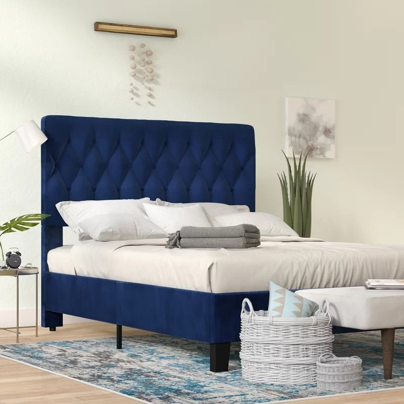 Modular Bed : Kay Tufted Upholstered Standard Bed