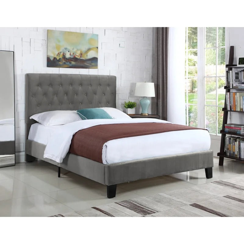 Modular Bed : Kay Tufted Upholstered Standard BedModular Bed : Kay Tufted Upholstered Standard Bed