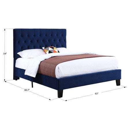 Modular Bed Kay Tufted Upholstered Standard Bed