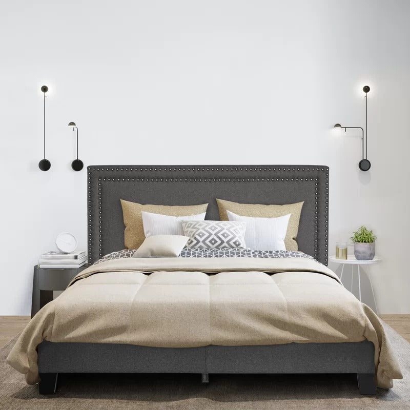 Modular Bed : Keni Upholstered Platform Bed