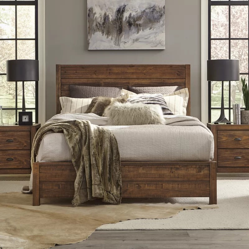 Modular Bed : Max Solid Wood Bed