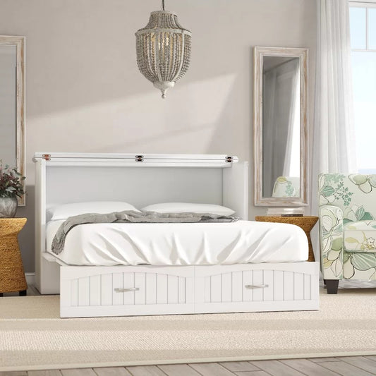 Modular Bed : Solid Wood Storage Murphy Bed