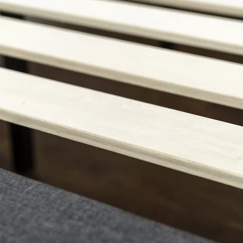 Modular Bed : Vani Tufted Upholstered Platform Bed