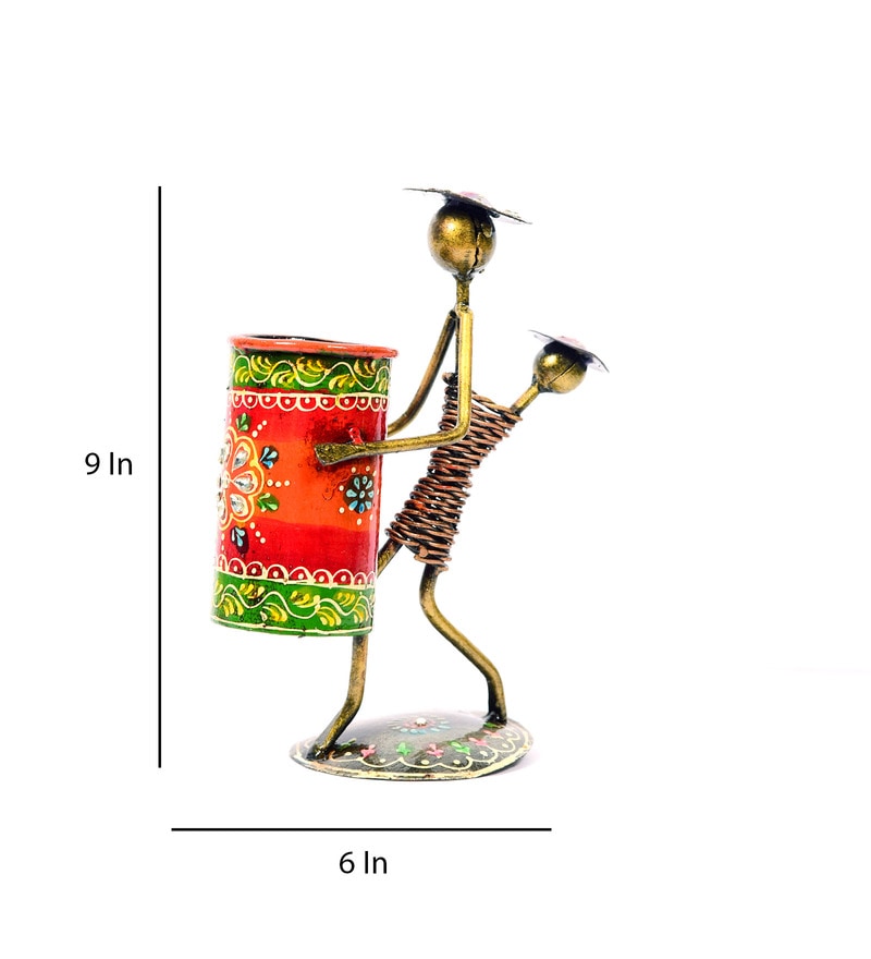 Pen Stand : Moore (Set of 1) Iron Decorative Pen Stand