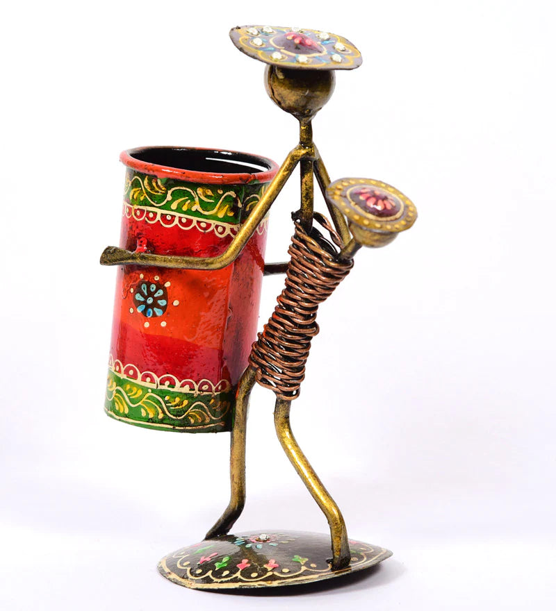 Pen Stand : Moore (Set of 1) Iron Decorative Pen Stand