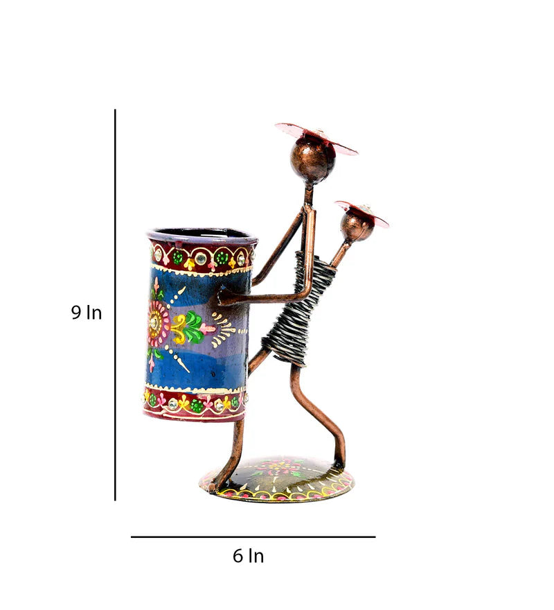 Pen Stand : Moore (Set of 1) Iron Decorative Pen Stand