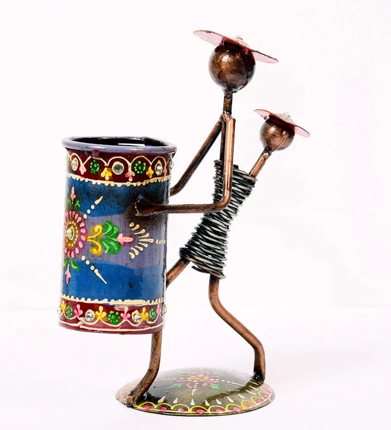 Pen Stand : Moore (Set of 1) Iron Decorative Pen Stand