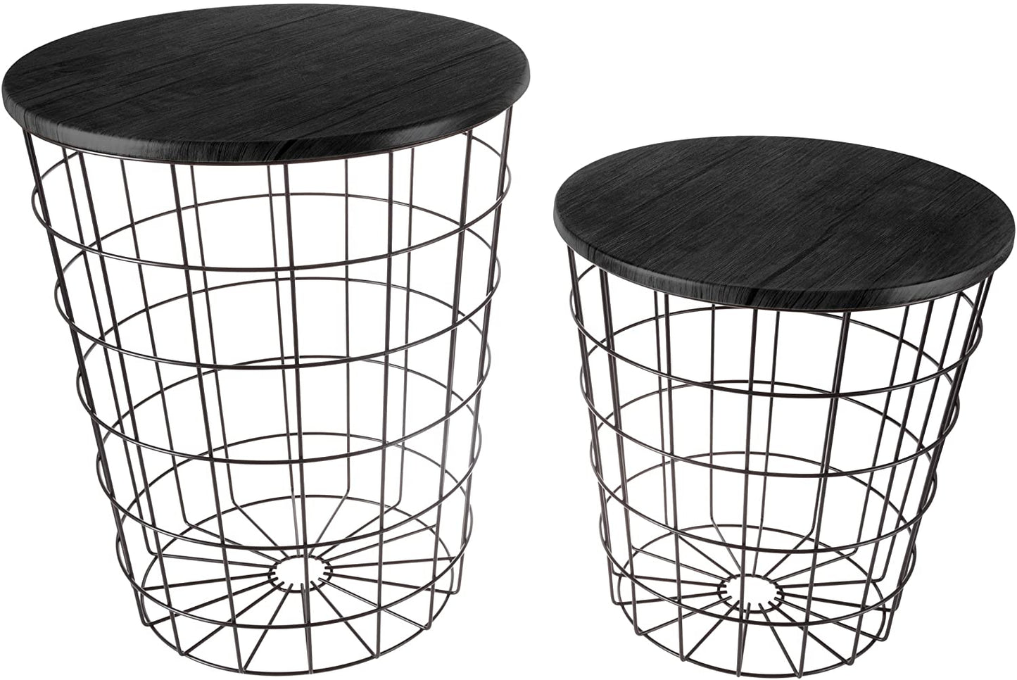 Nest Of Table: Nesting End Tables with Storage
