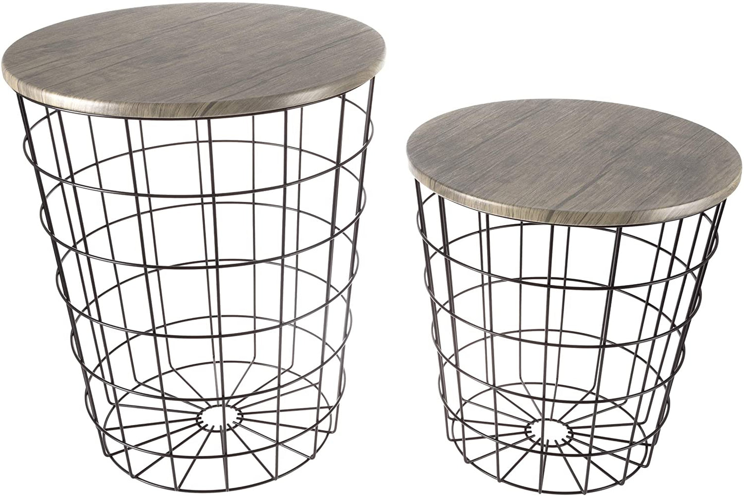 Nest Of Table: Nesting End Tables with Storage