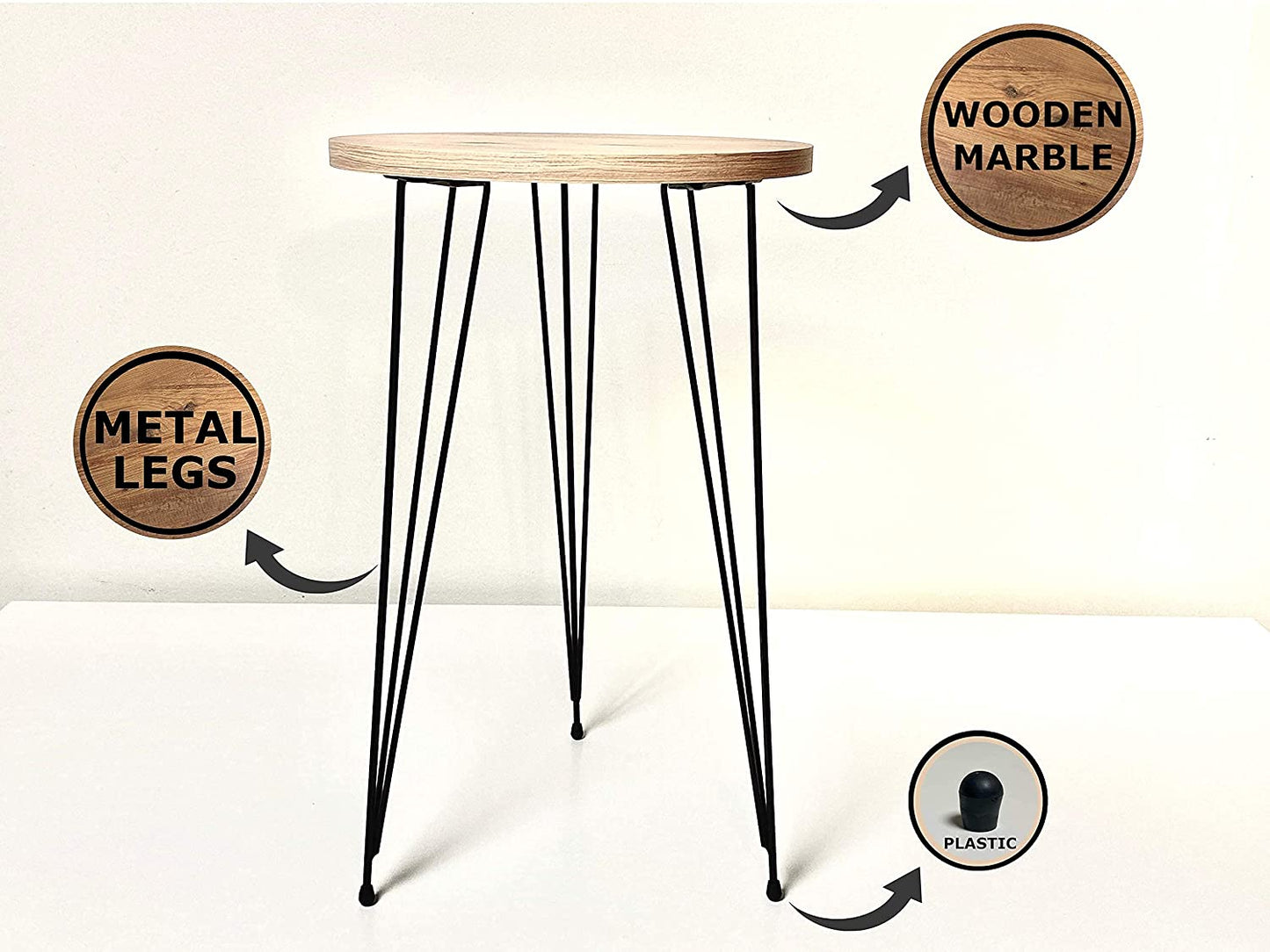 Nest Of Tables : Set of 2 Side Tables for Small Spaces