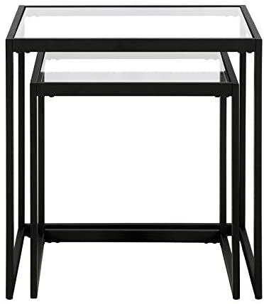 Nest Of Tables Side Table, Black Bronze