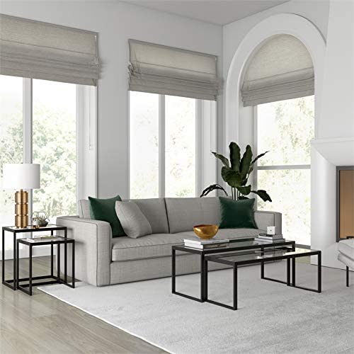 Nest Of Tables Side Table, Black Bronze