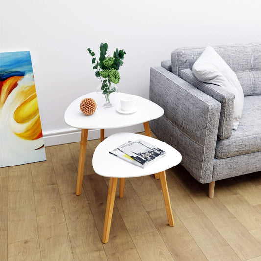 Nest of Tables: Modern Minimalist Side Table for Living Room