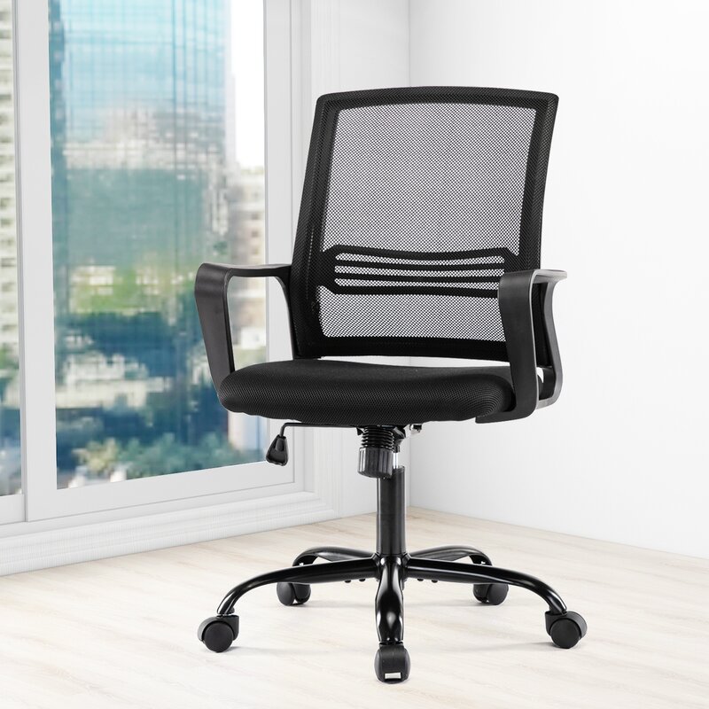 Office Chair : Curved mid-back Office Chair