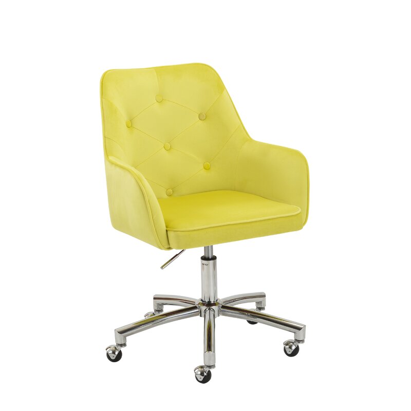 Office Chair : Modern Velvet Office Chair
