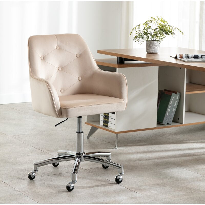 Office Chair : Modern Velvet Office Chair