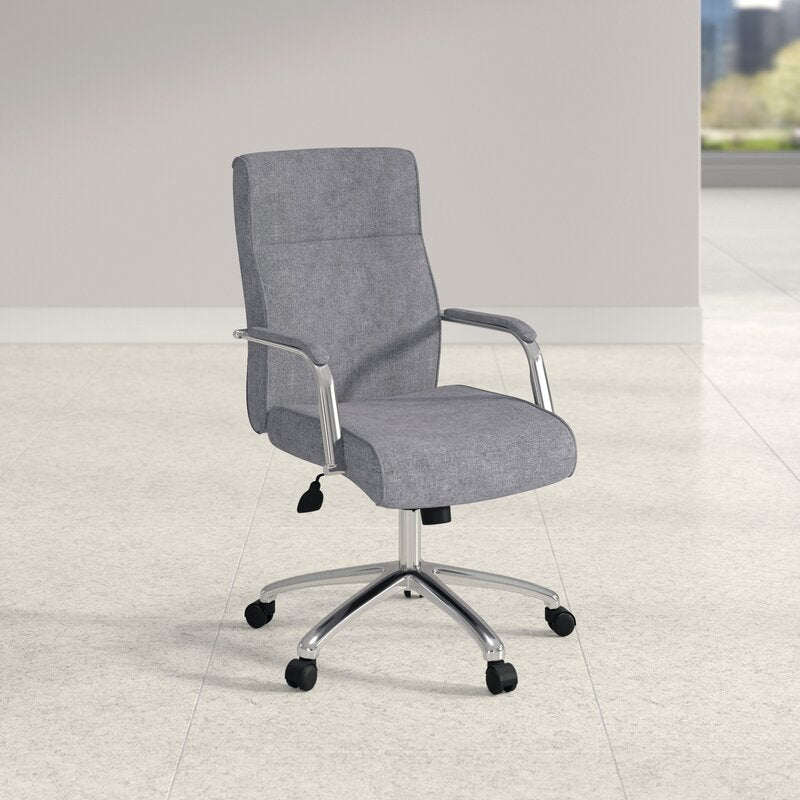Office Chair: Steel Upholstered Office Chair