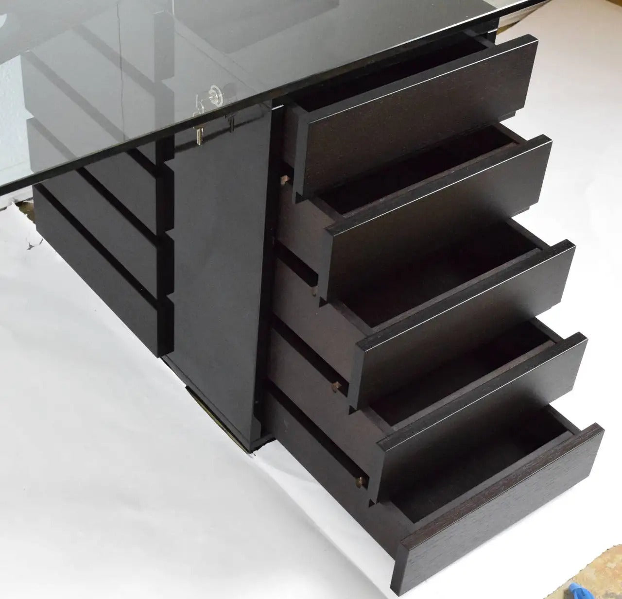 Office Desk Black Ash Office Desk