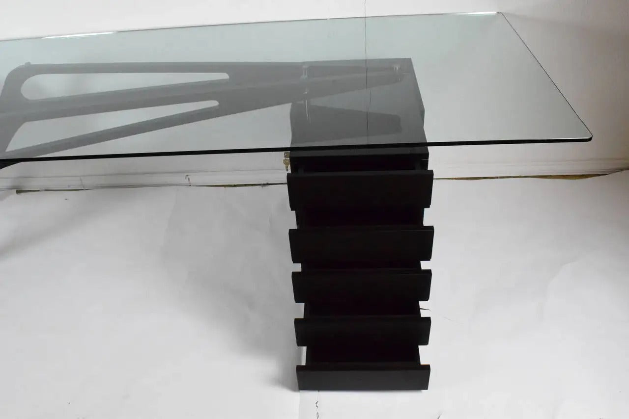 Office Desk Black Ash Office Desk