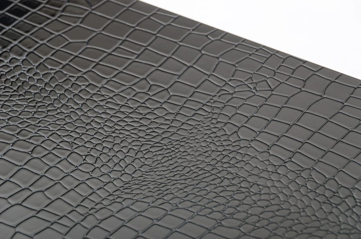 Office Desk : Black Crocodile Desk
