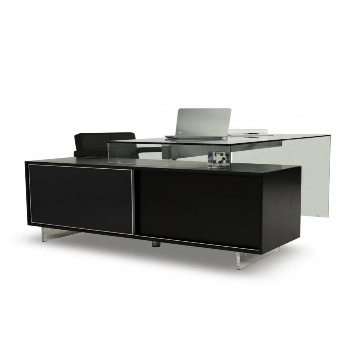 Office Desk Black Oak Office Desk