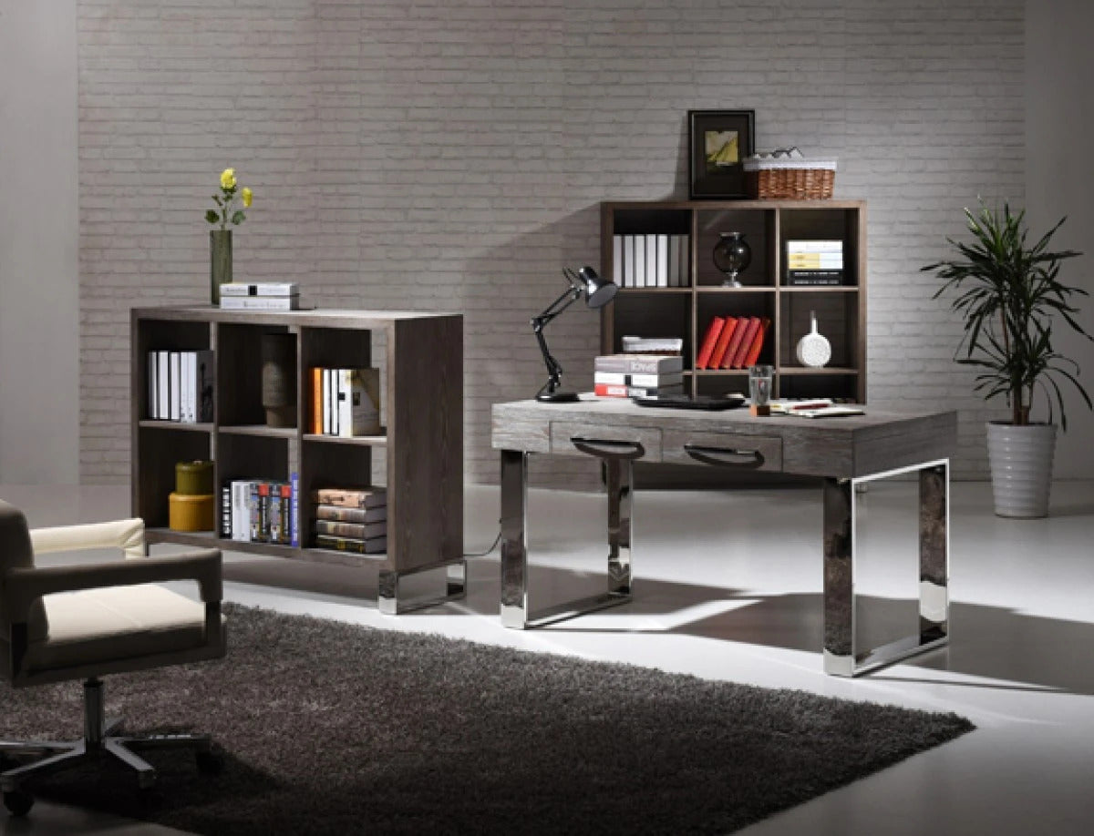 Office Desk Modern Grey Desk
