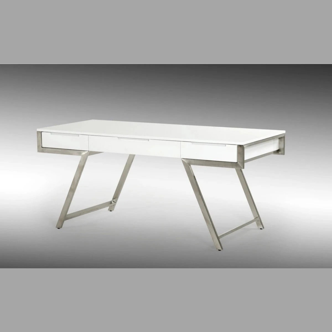 Office Desk Modern White Gloss Desk
