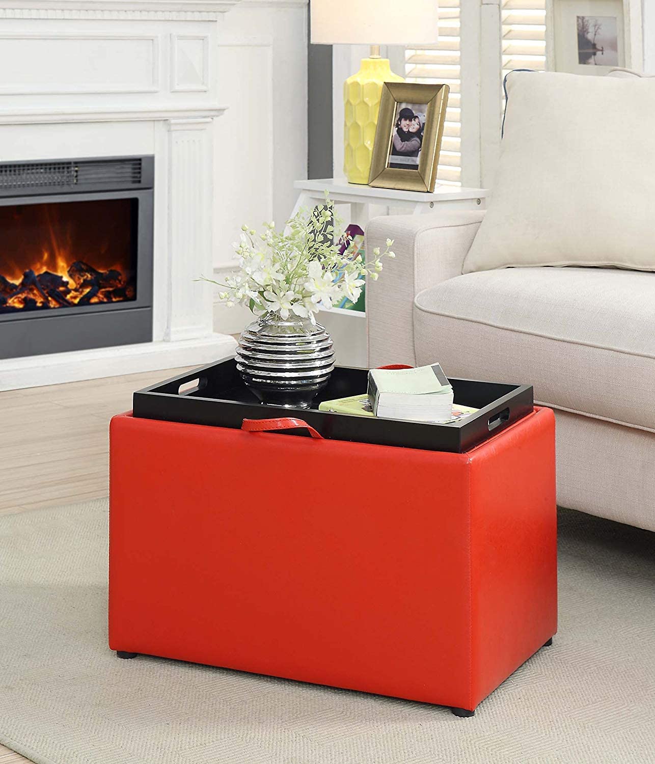 Ottomans : Designs for Comfort Accent Storage Ottoman