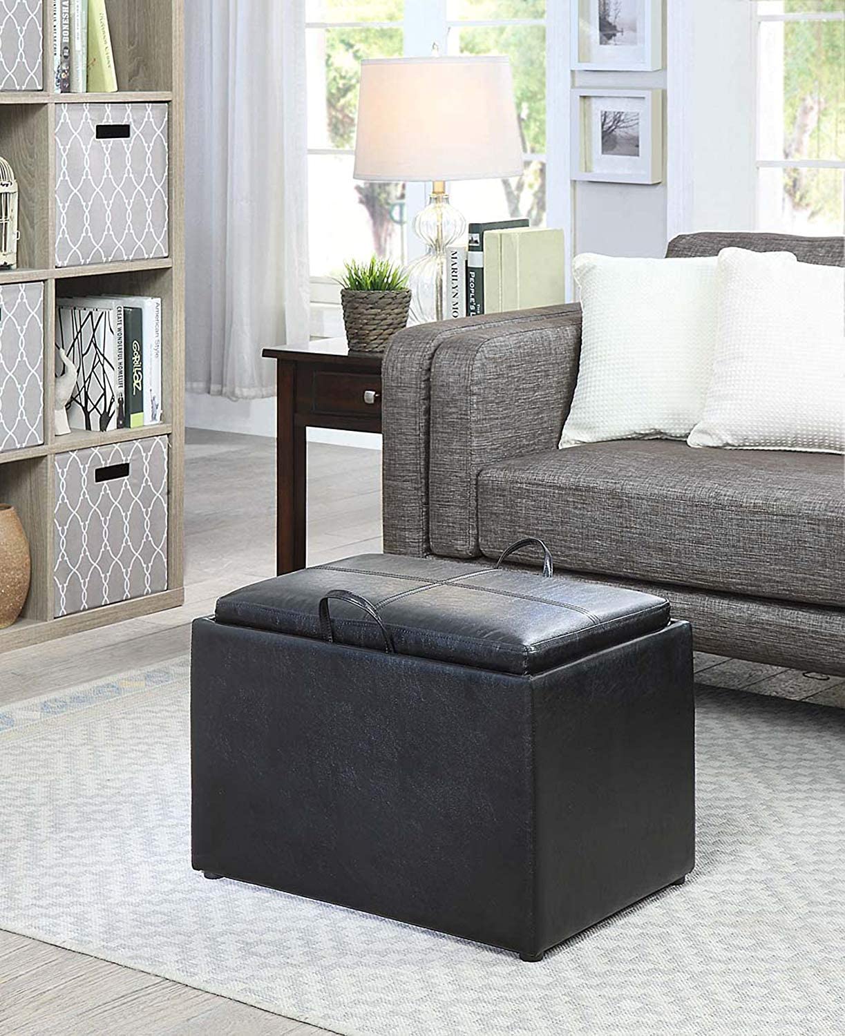 Ottomans : Designs for Comfort Accent Storage Ottoman
