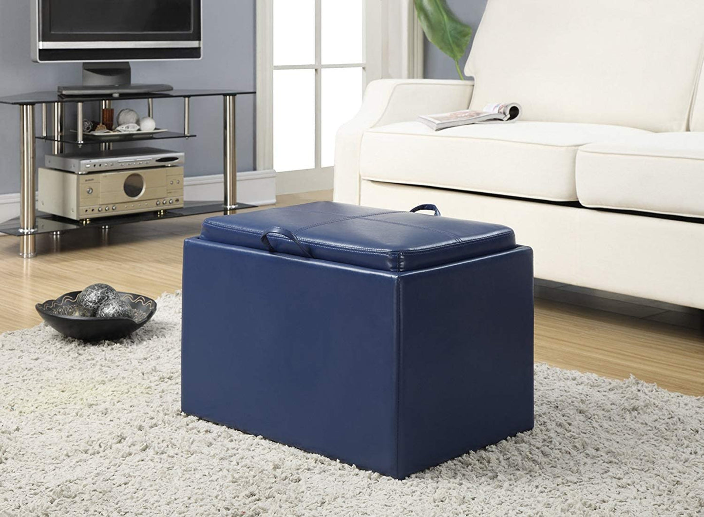 Ottomans : Designs for Comfort Accent Storage Ottoman