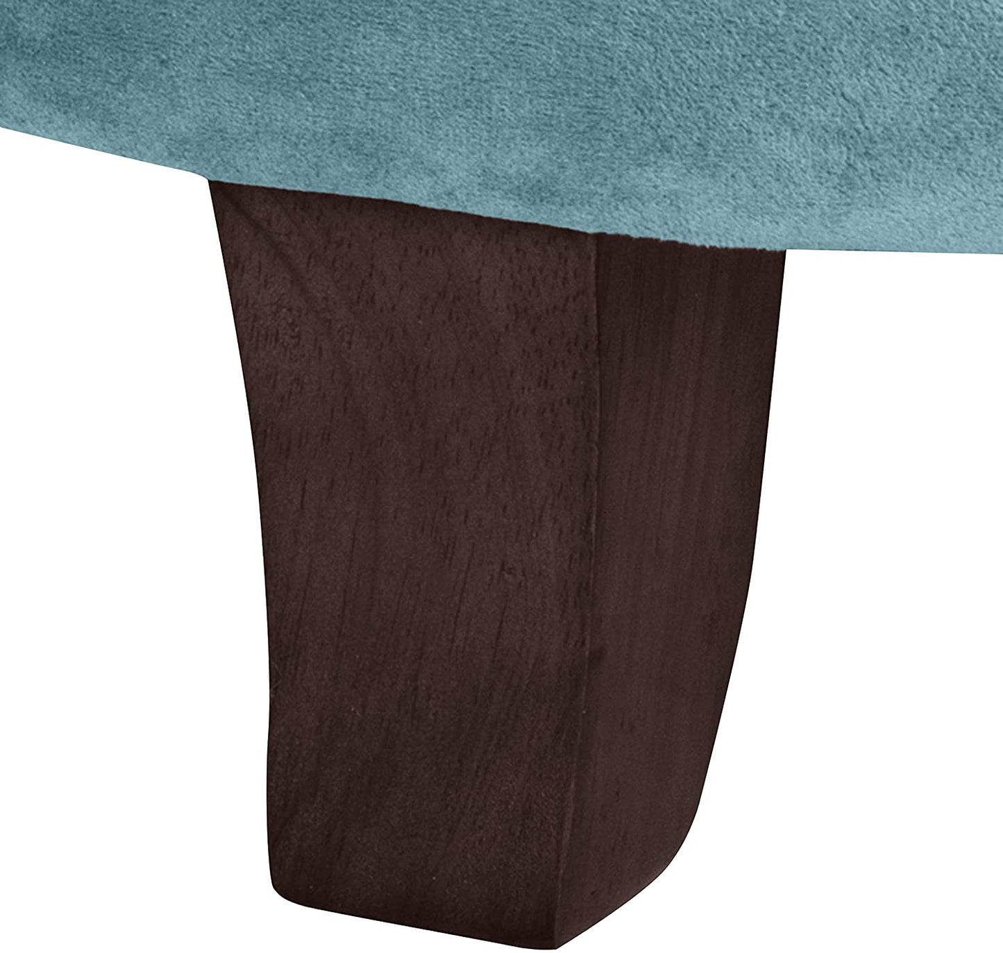 Ottomans : Fabric Upholstered Round Storage Ottoman with Removable Lid