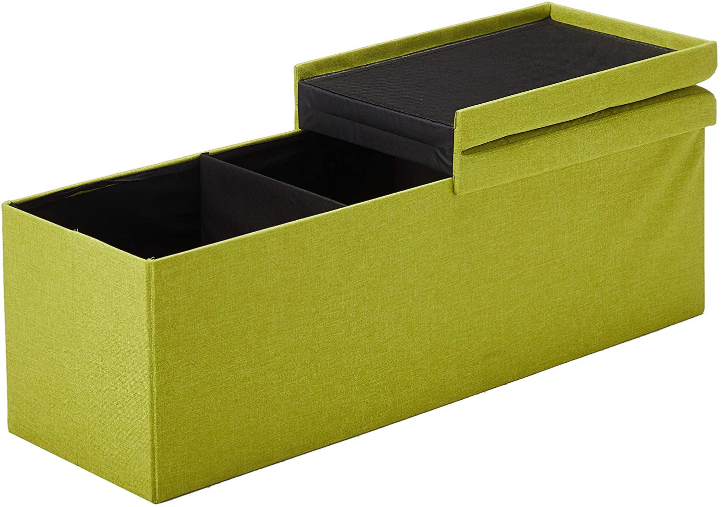 Ottomans : Folding Toy Box Chest with Ottomans Bench Foot Rest