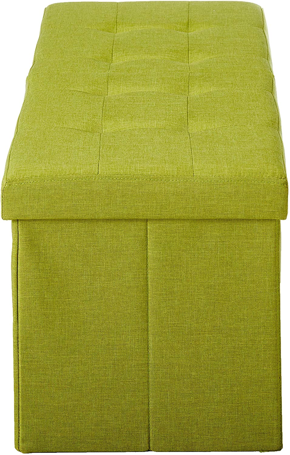 Ottomans : Folding Toy Box Chest with Ottomans Bench Foot Rest