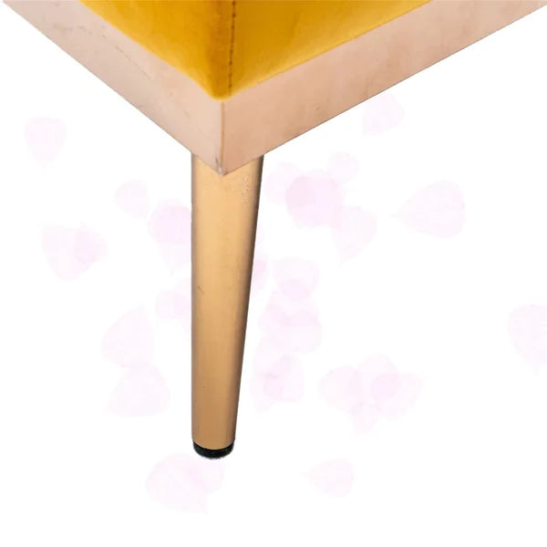 Lounge Chair: Matisha Tufted Two Flared Arms Chaise Lounge