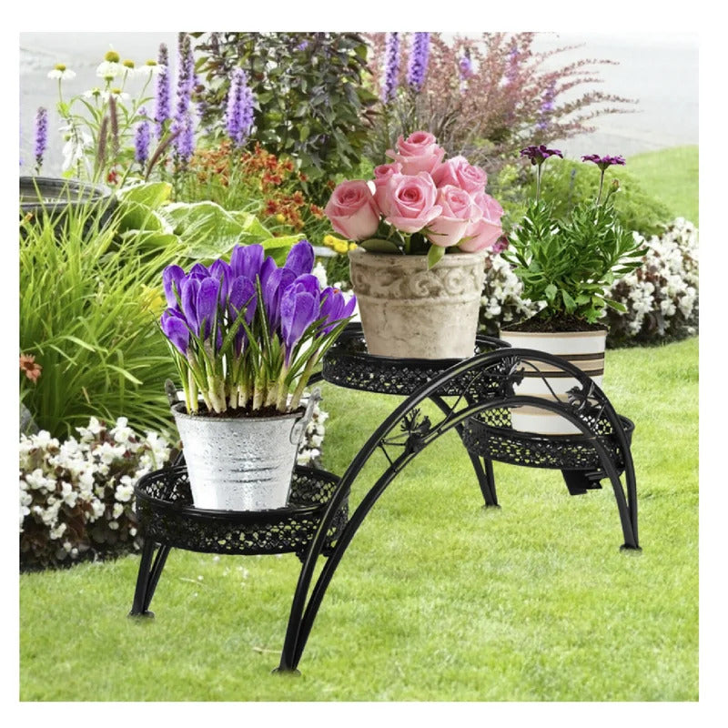 Plant Stand: Arch bridge design Plant Stand
