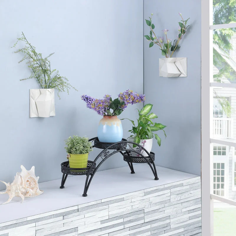 Plant Stand: Arch bridge design Plant Stand