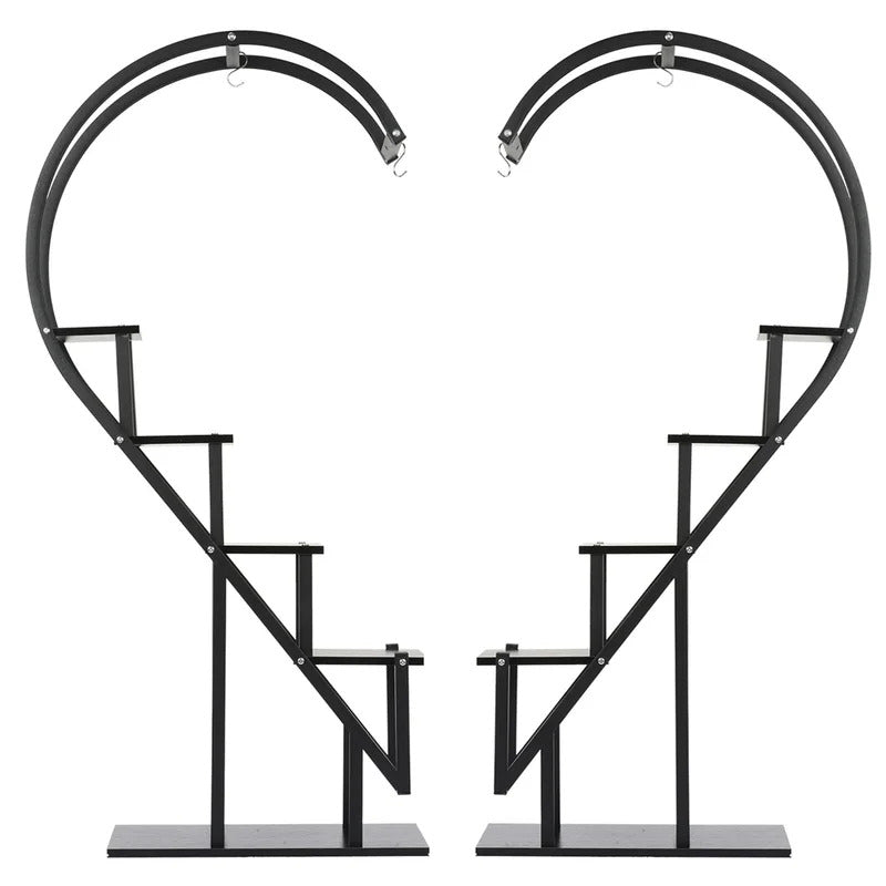 Plant Stand: Free Form Multi-Tiered Plant Stand