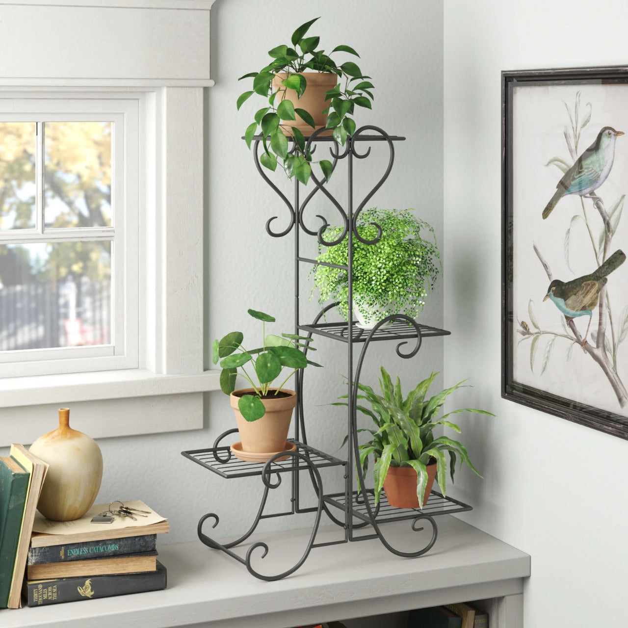 Plant Stand: Metal Plant Stand