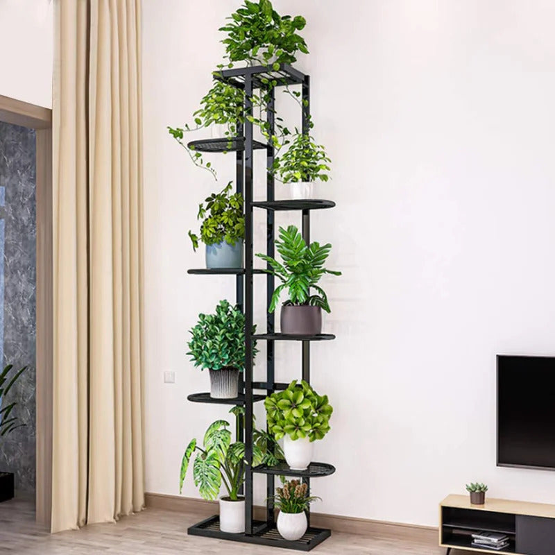 Plant Stand: Rectangular 8 Tier Plant Stand