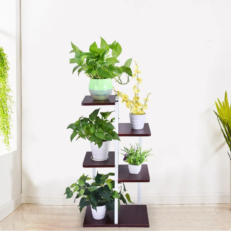 Plant Stand: Rectangular Multi-Tiered Plant Stand