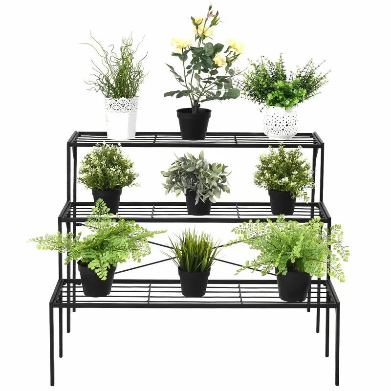 Plant Stand: Rectangular Multi-Tiered Plant Stand