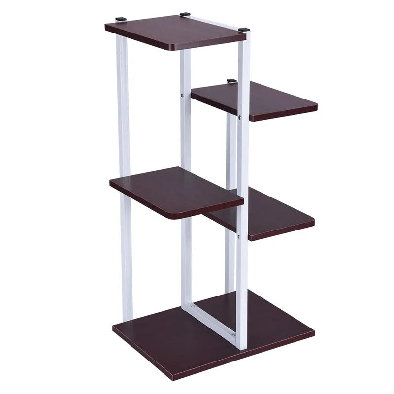 Plant Stand: Rectangular Wooden Multi-Tiered Plant Stand