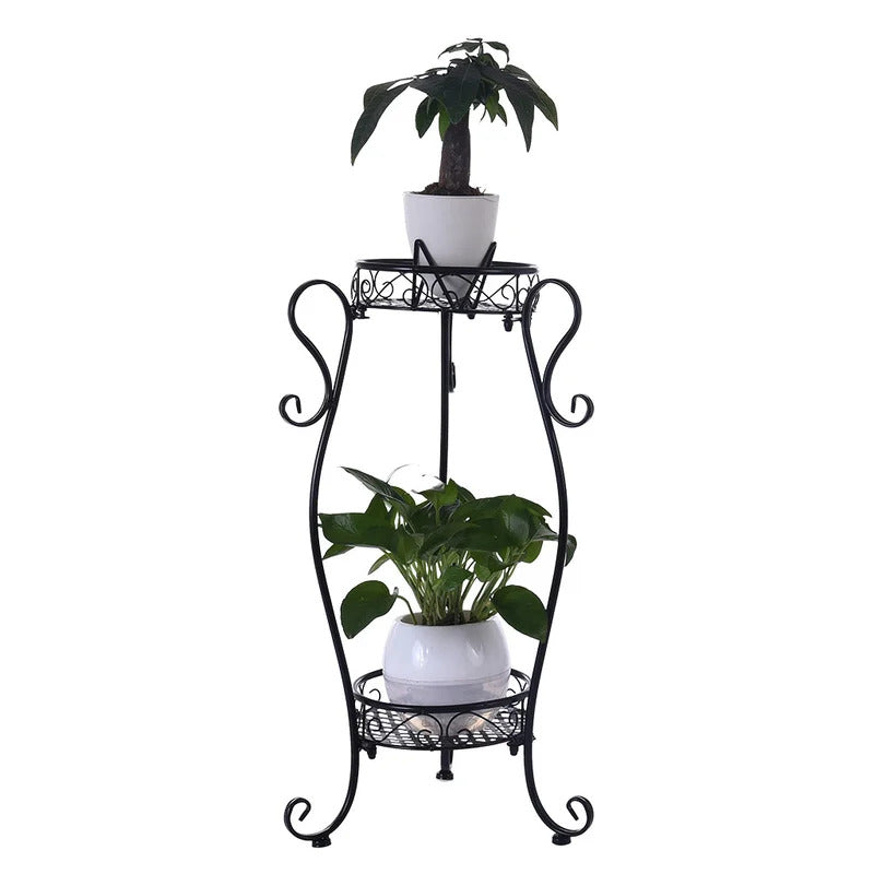 Plant Stand: Round Corner Plant Stand