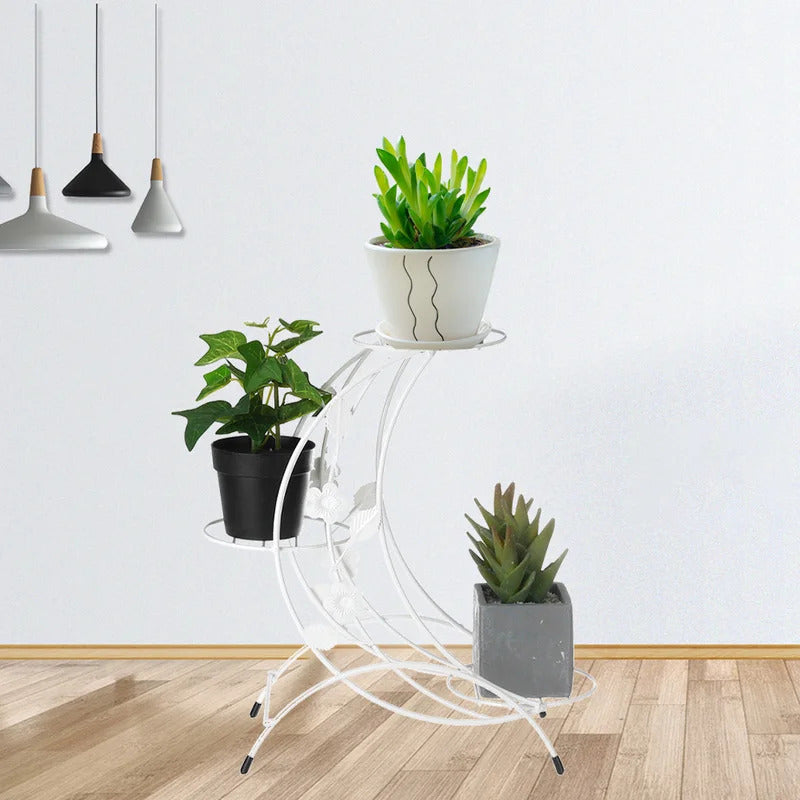 Plant Stand: Round Multi-Tiered Plant Stand