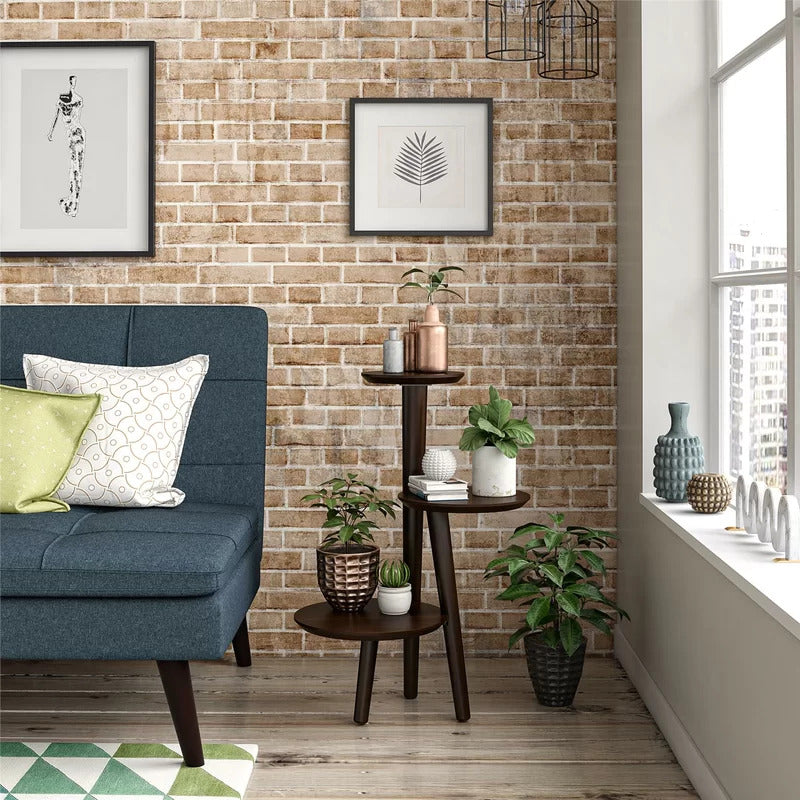 Plant Stand Round Multi-Tiered Plant Stand