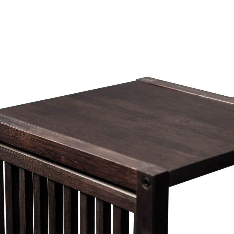 Plant Stand: Square Bamboo Square Bamboo Plant Stand