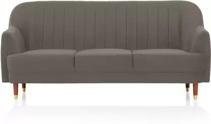 5 Seater Sofa Set: Polyester Fabric 3 + 1 + 1 Sofa Set
